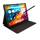 Hera_TCL NXTPAPER 14_Black_Tablet with Flipcase & T Pen_Open_Front Left.webp