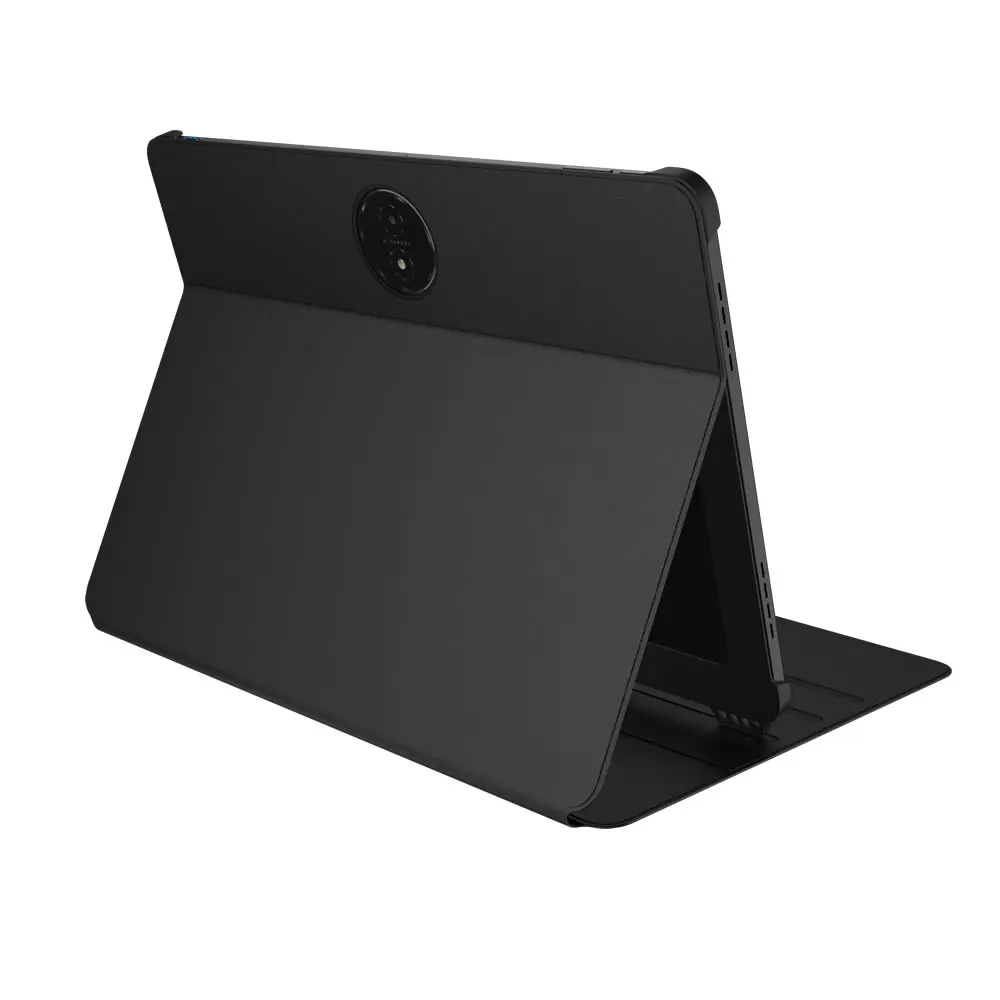 Hera_TCL NXTPAPER 14_Black_Tablet with Flipcase_Open_Back Right.webp