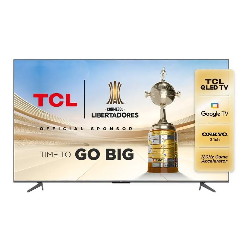 Android TV 65" TCL 65C655A QLED Google Control por voz  Sonido HI FI ONKYO