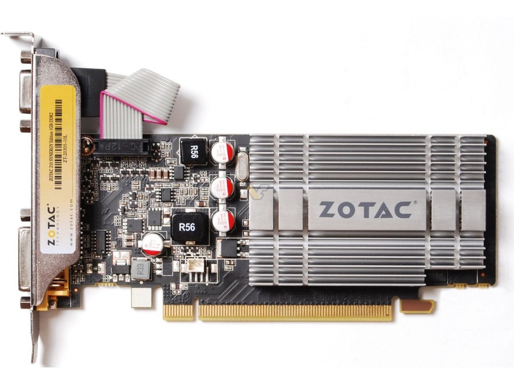 Placa VGA Zotac GT 210 1GB Synergy Edition