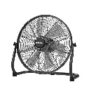 Ventilador Turbo Peabody 16" Metálico a Batería Negro