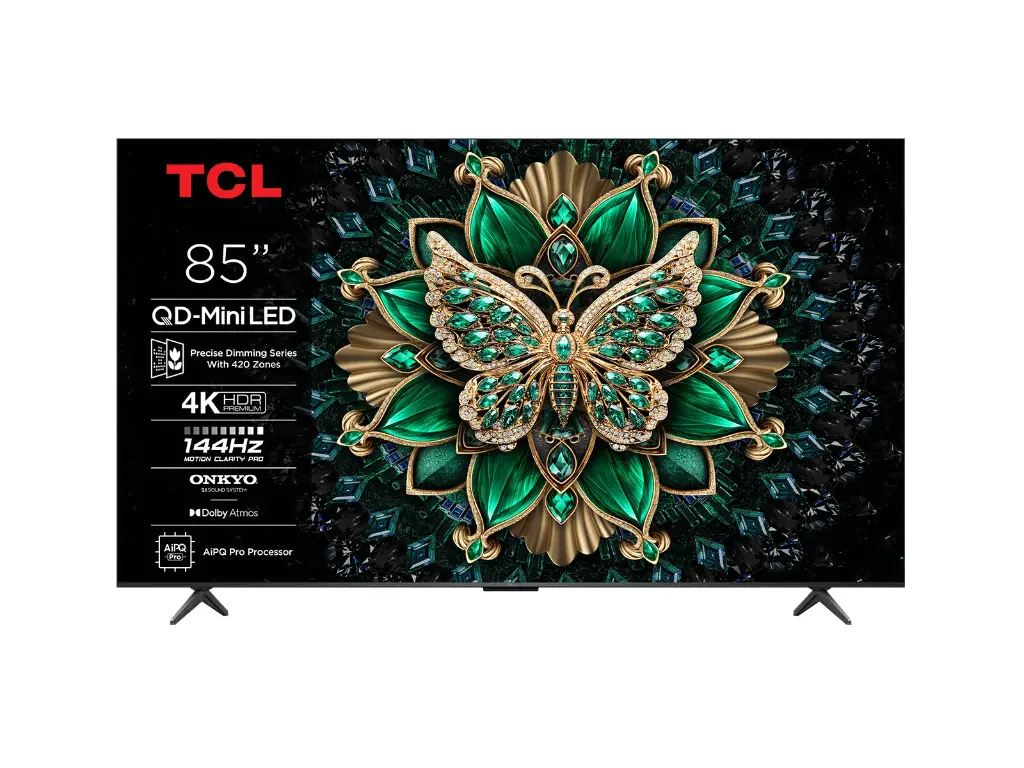 Mini LED TCL 85" 85C6K UHD Google TV-RV