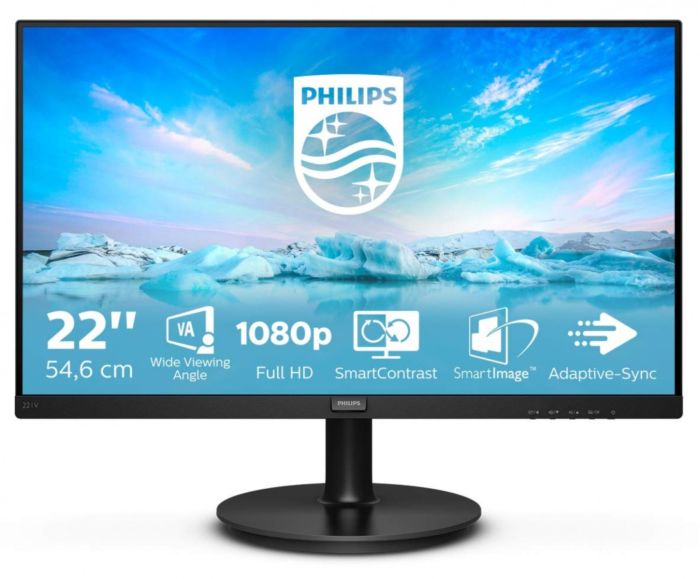 Monitor Philips 22" Full HD HDMI y VGA