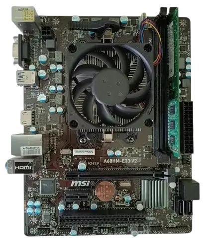 Kit PC AMD A6-7400 + A68HM-E33 V2 + 4Gb DDR3 