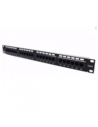 Patchera Reguvolt Patch Panel Rj45 Utp Cat6 24 Puertos