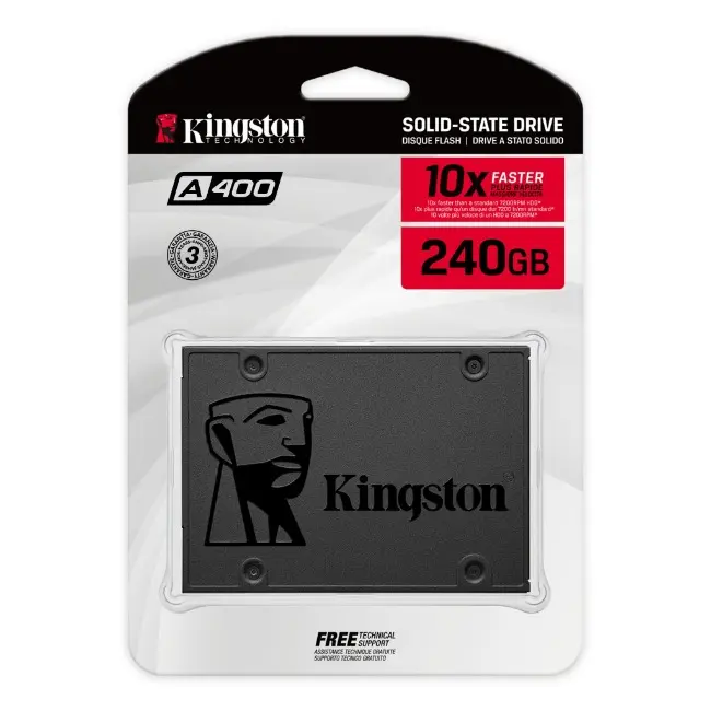 Disco SSD 240GB Kingston A400 Sata
