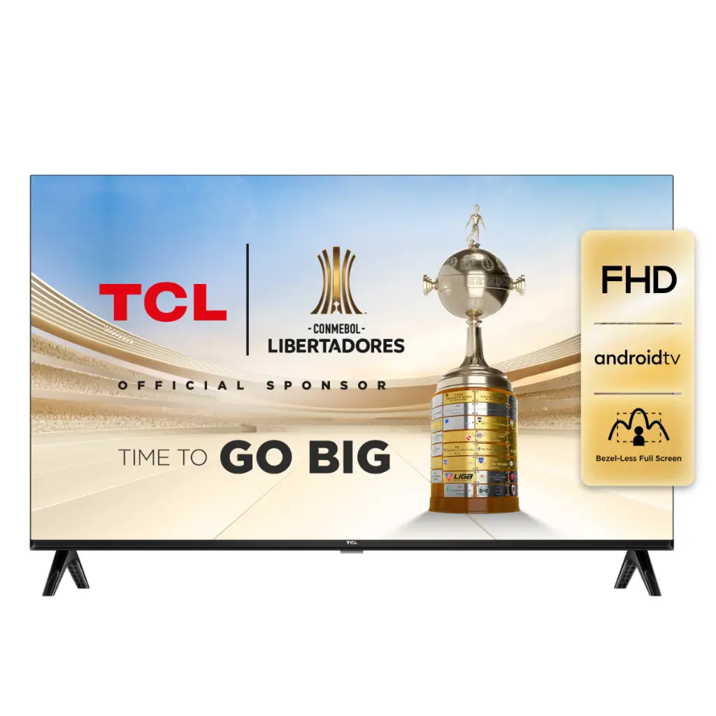 Android TV 43" TCL LED L43S5400 Full HD Bluethoot Control por voz