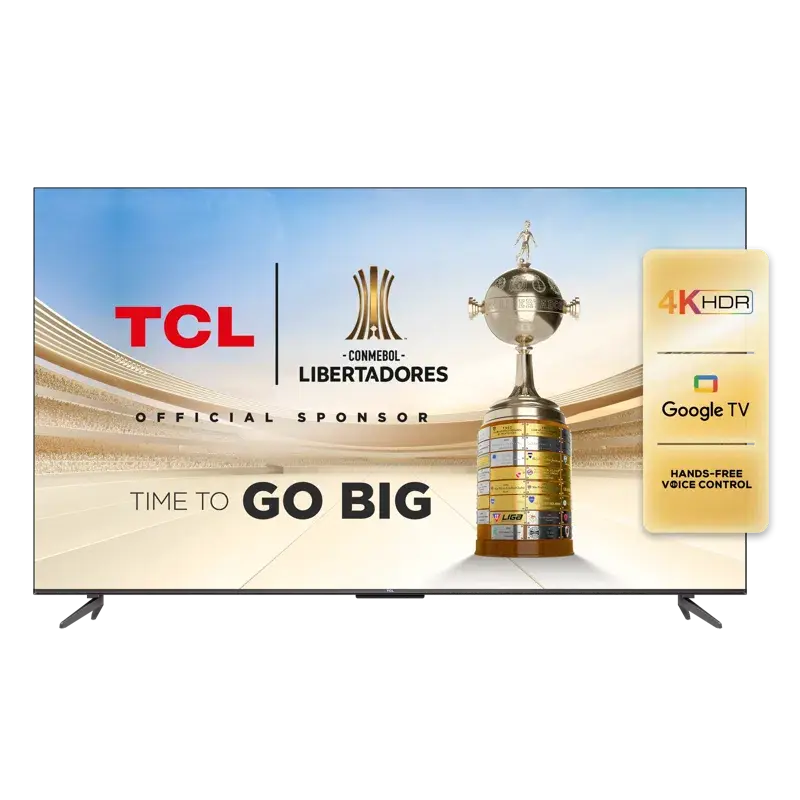 Android TV 55" TCL 55P635 UHD Google Bluethoot Control por voz