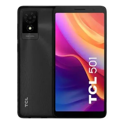[T803E-FALCAR31-PB] Celular TCL 501 2GB 64GB 6" Android 14go Prime Black