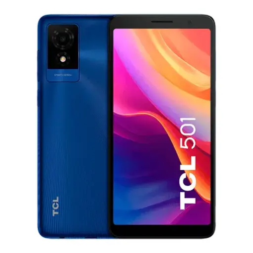 [T803E-FALCAR31-GB] Celular TCL 501 2GB 64GB 6" Android 14go Glacial Blue