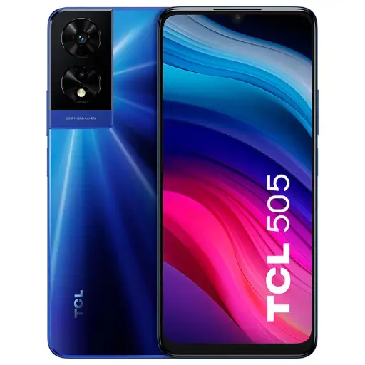 [T509A2-FBLCAR11] Celular TCL 505 4GB 128GB 6,75" NFC Android 14go Ocean Blue