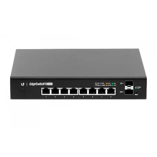 [ES-8-150W] Switch Ubiquiti EdgeSwitch 8 POE +2SFP 20GBPS 150W