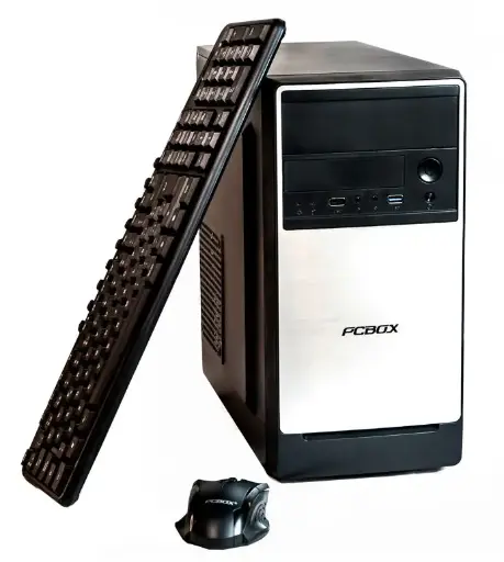 [PCARM-PCBOX-R5500-16G-480G-210GT] Desktop PC Ryzen 5 5500 16GB SSD 480GB GT210 Kit Teclado Mouse