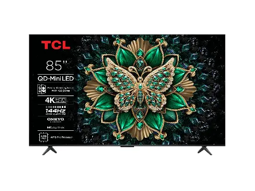 [85C6K-F] Mini LED TCL 85" 85C6K UHD Google TV-RV