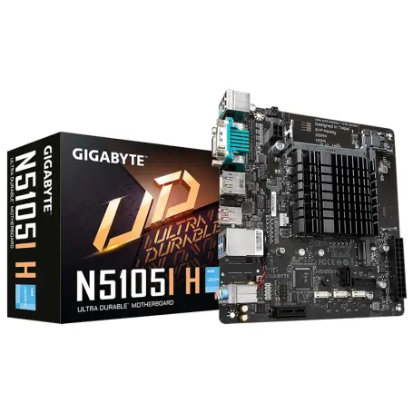 [N5105I H + 8G] Motherboard Gigabyte N5105I H CPU Intel Quad Core N5105 8GB DDR4 SODIMM 
