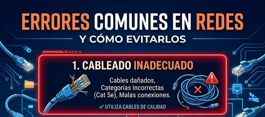 5 errores que comete tu red local (y cómo arreglarlos)
