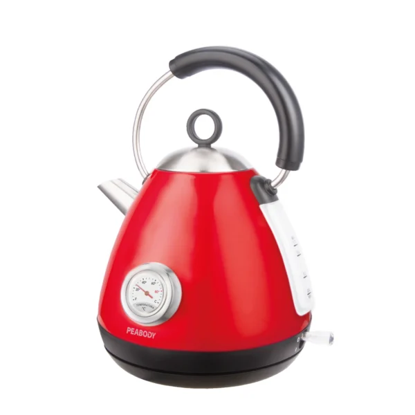 Pava Eléctrica Peabody Vintage 1.7L PE-KV8215R Roja